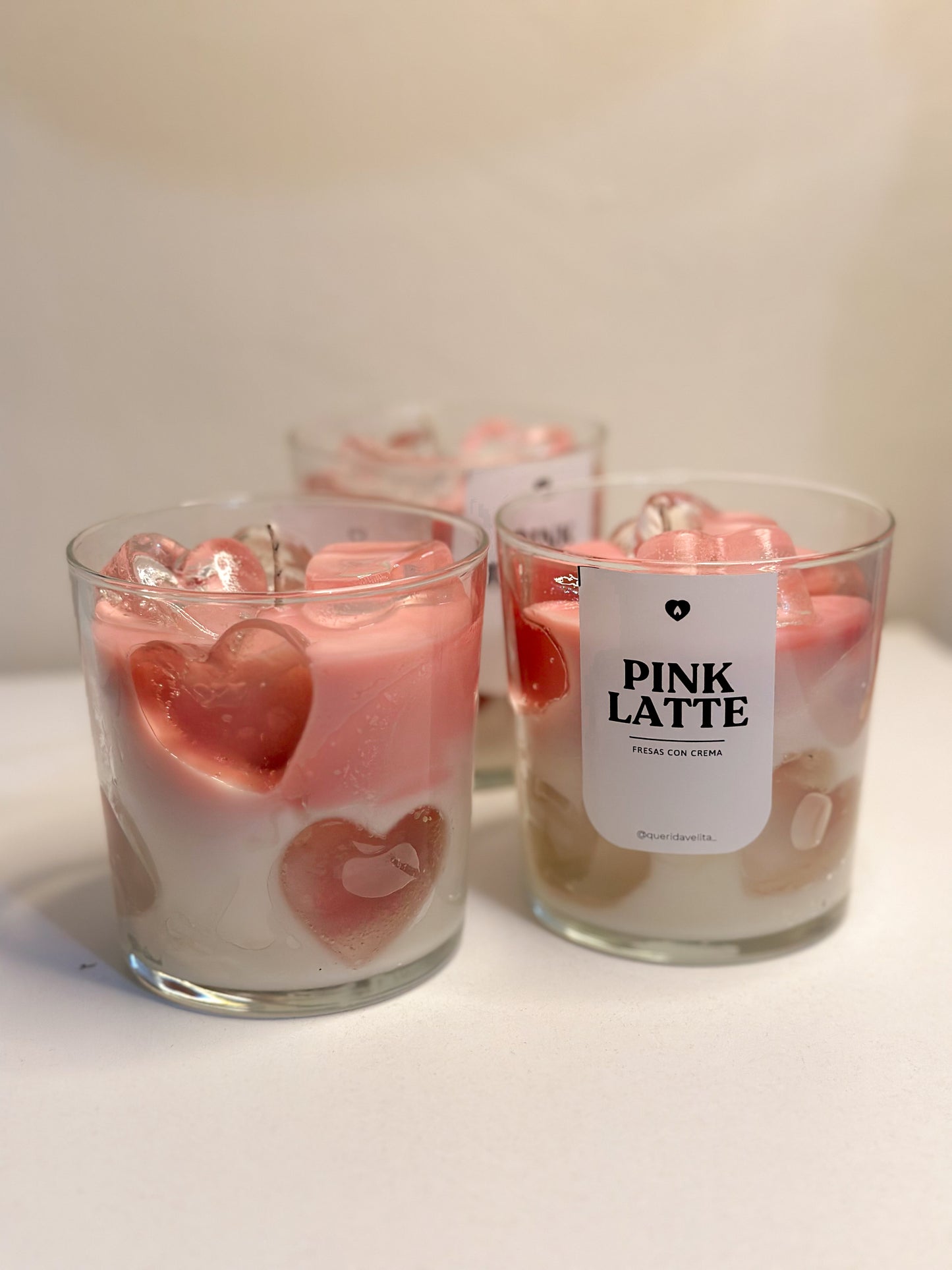 Vela - Pink Latte Frío