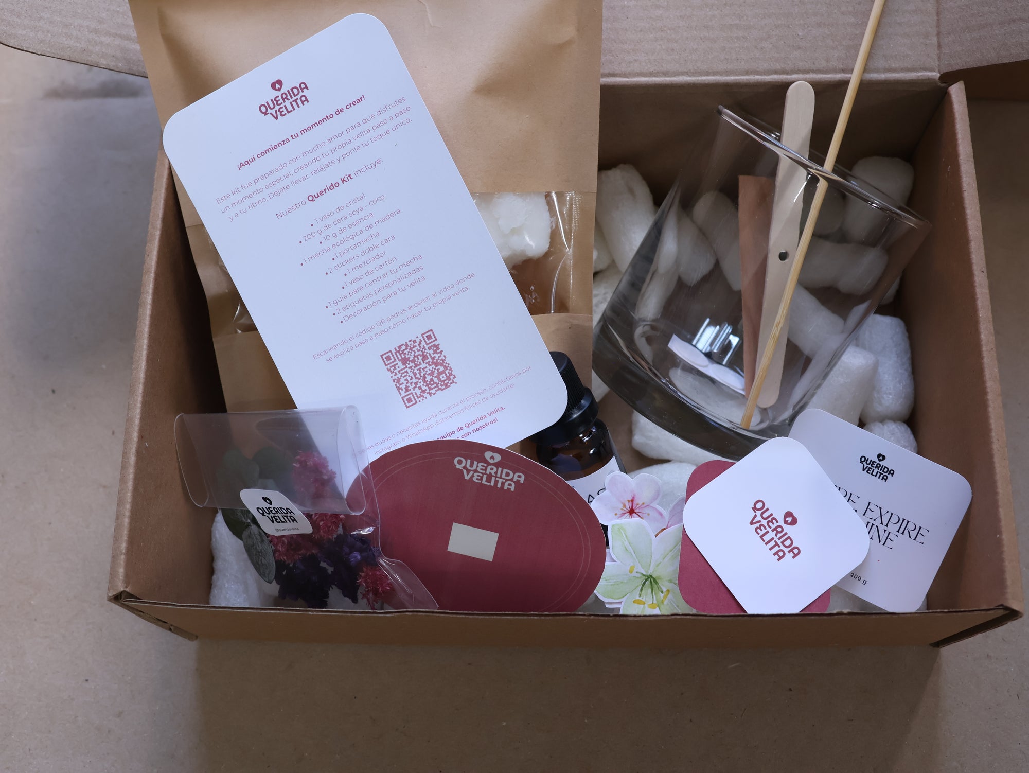 PREVENTA| Querido Kit - Crea tu propia velita