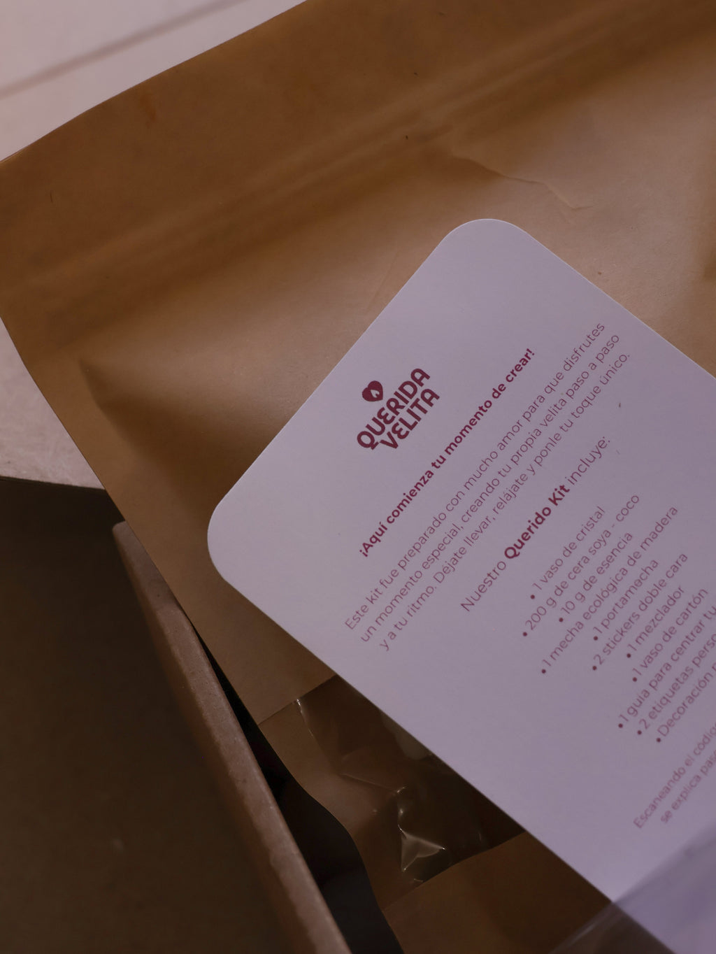 PREVENTA | Querido Kit: Crea tu propia velita