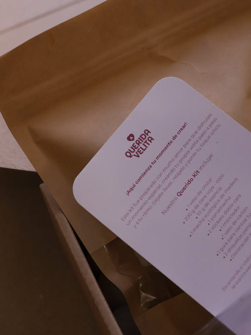 PREVENTA | Querido Kit: Crea tu propia velita