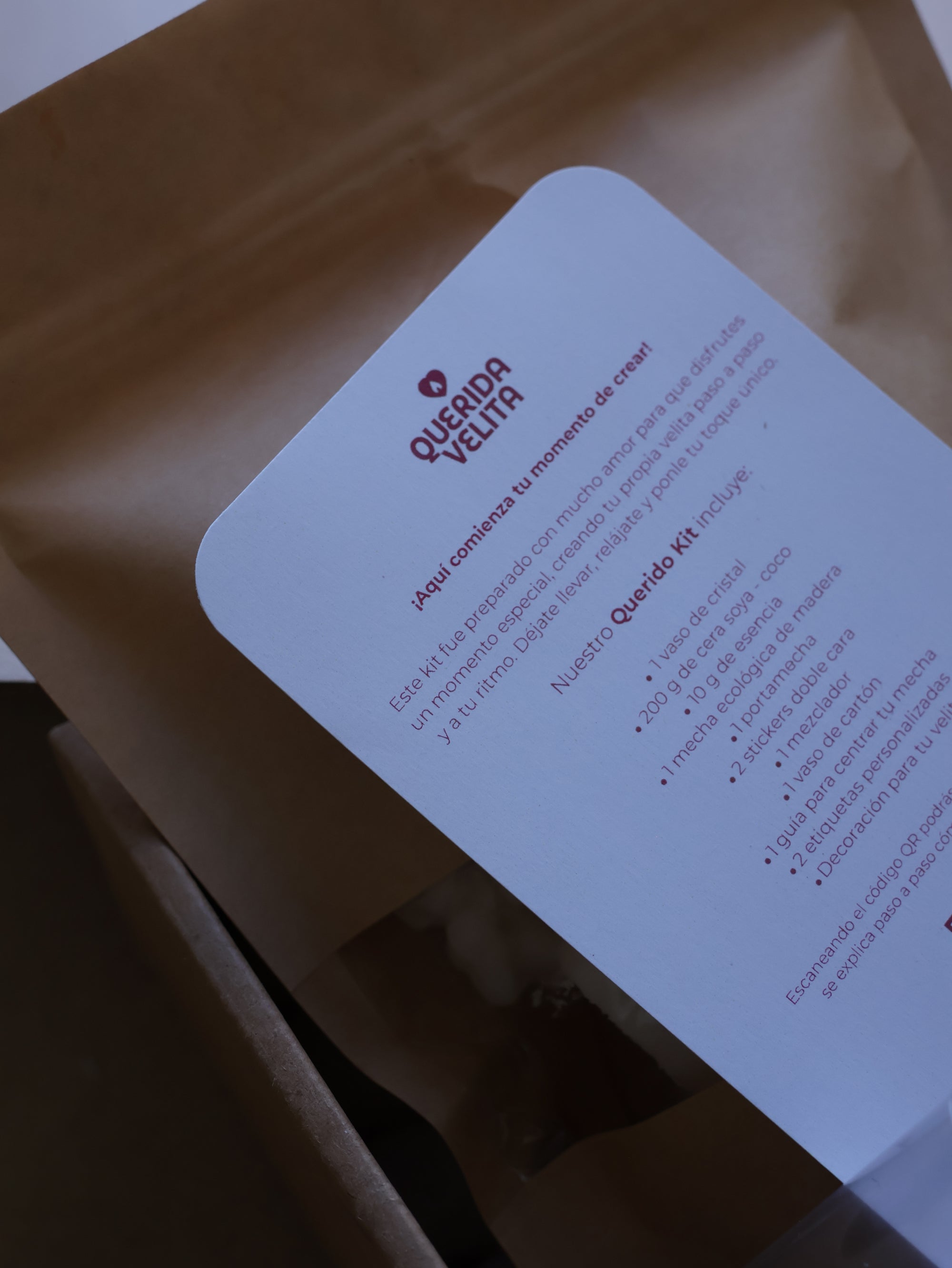 PREVENTA| Querido Kit - Crea tu propia velita
